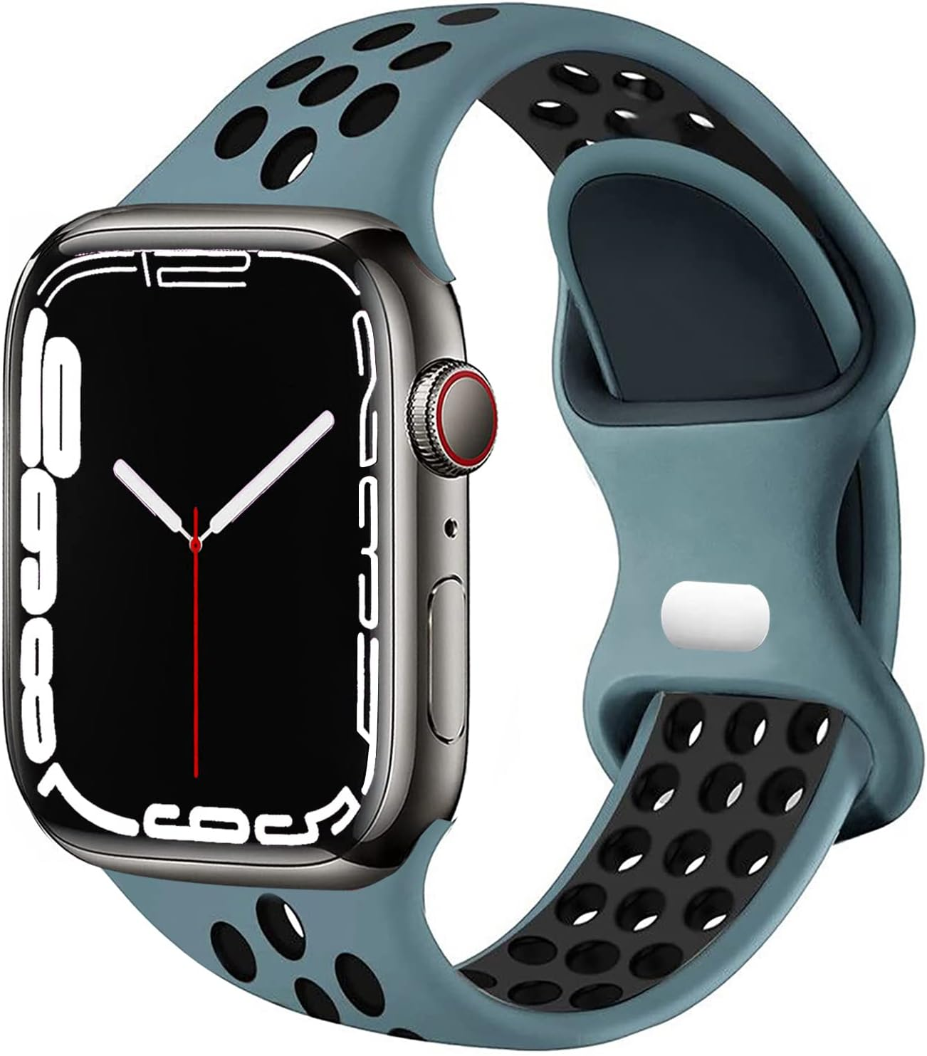 Apple Watch Band - Breathable Silicone Sport Strap | 42mm-49mm All Series