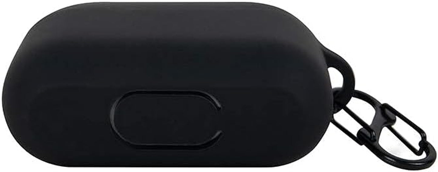 – Soft Silicone Airpods Pro Case - Matte Black | Shockproof, 360° Protective Apple Airpods Case Cover with Keychain | Wireless Charging Compatible with Front LED Visible