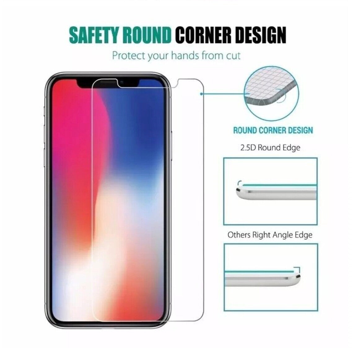 For Iphone 16 15 14 13 12 11 Pro Max 8 7 Shockproof Case Cover Screen Protector