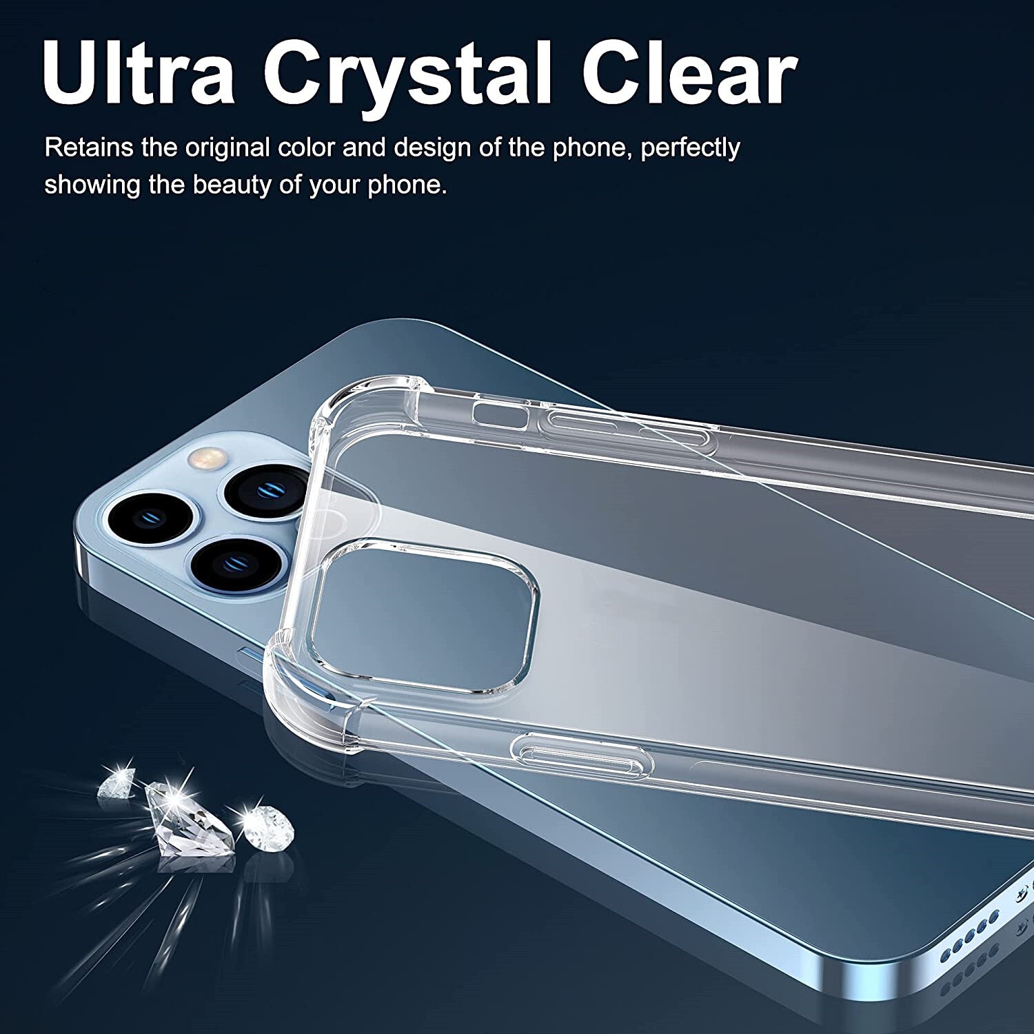 For Iphone 16 15 14 13 12 11 Pro Max 8 7 Shockproof Case Cover Screen Protector