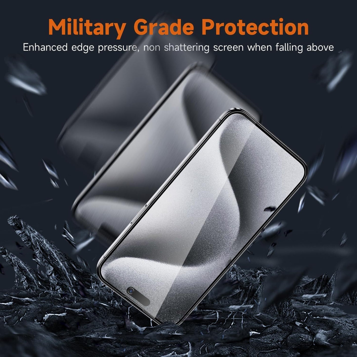 Iphone 17 16 15 Pro Max 14 13 12 11 plus Privacy Tempered Glass Screen Protector