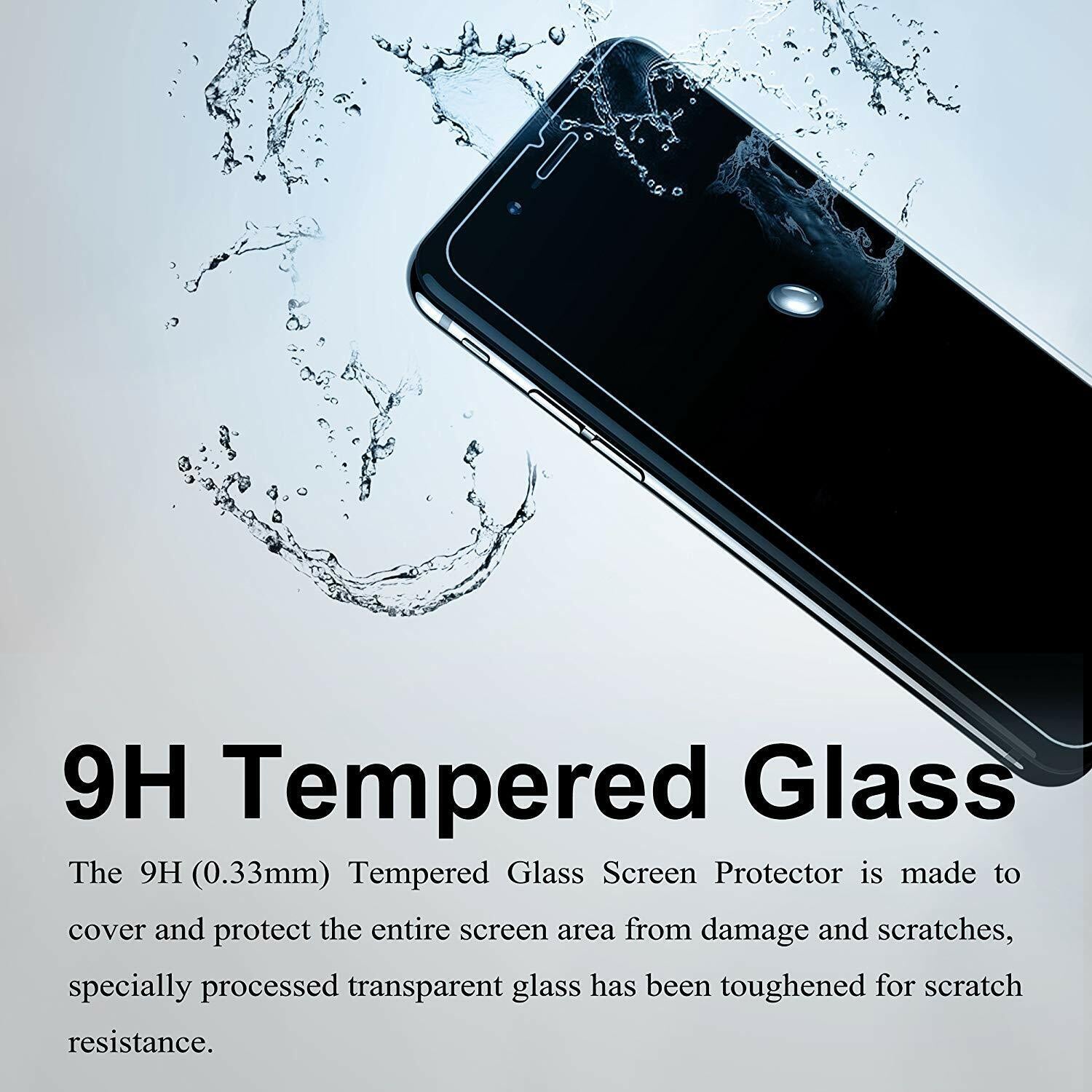 3X Tempered Glass Screen Protector for Iphone 16 15 14 13 12 11 Pro Max XS XR 8